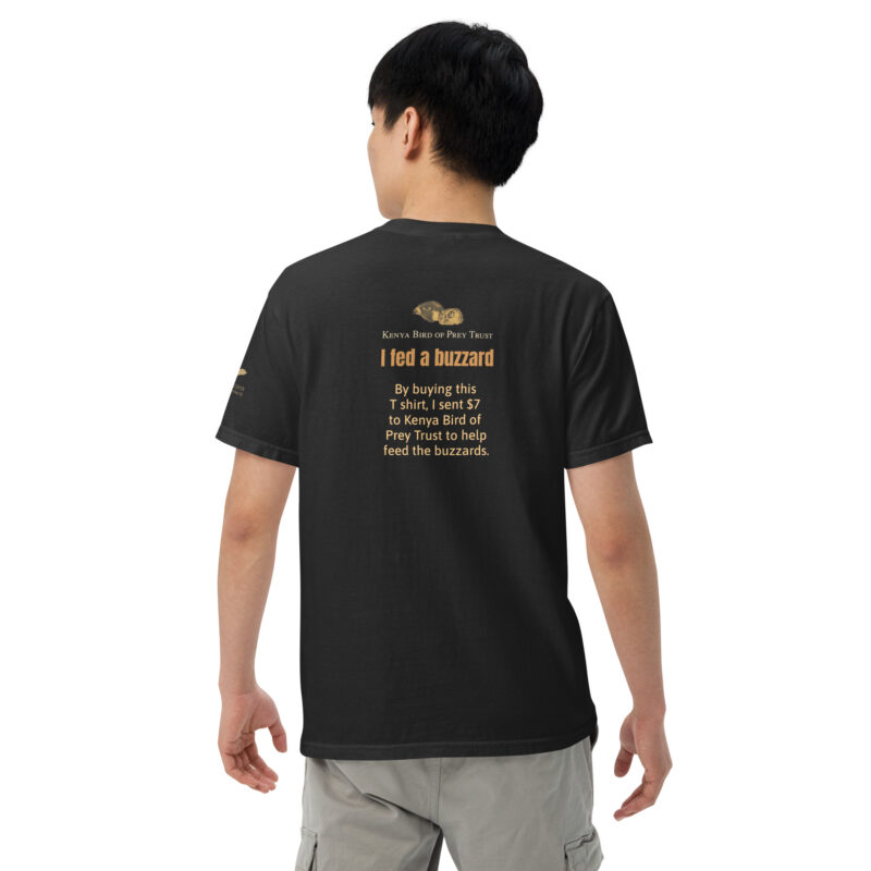 Unisex garment-dyed heavyweight t-shirt, feed the buzzards - Image 4