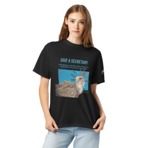 Unisex garment-dyed heavyweight t-shirt, save a secretary