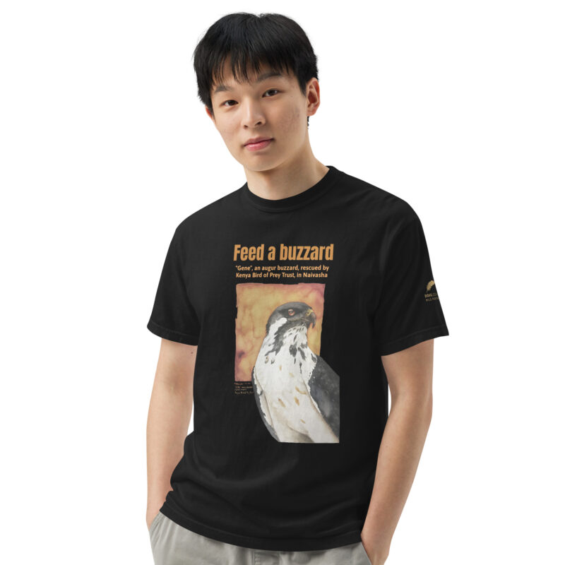 Unisex garment-dyed heavyweight t-shirt, feed the buzzards - Image 3