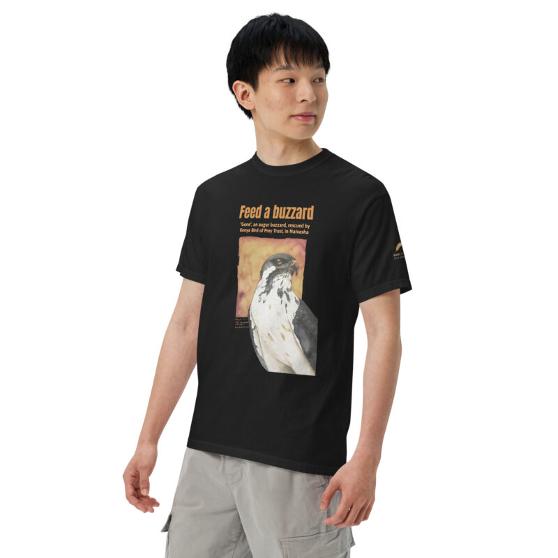 Unisex garment-dyed heavyweight t-shirt, feed the buzzards - Image 6