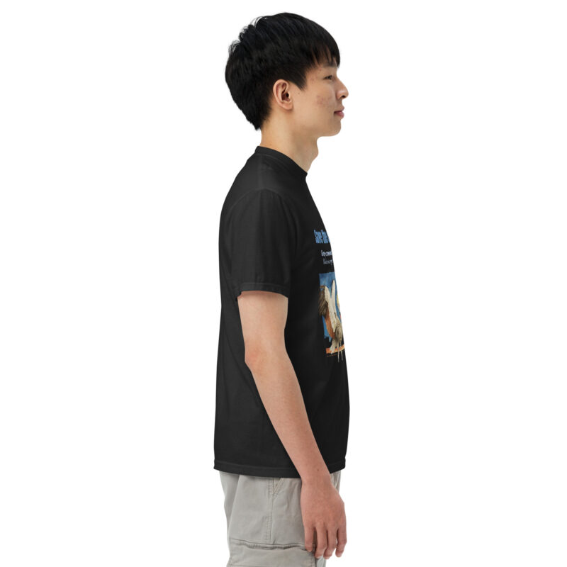 Unisex garment-dyed heavyweight t-shirt - Image 7