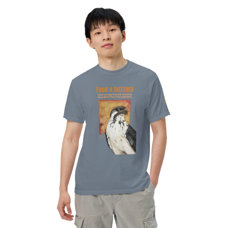 Unisex garment-dyed heavyweight t-shirt, feed the buzzards - Image 65