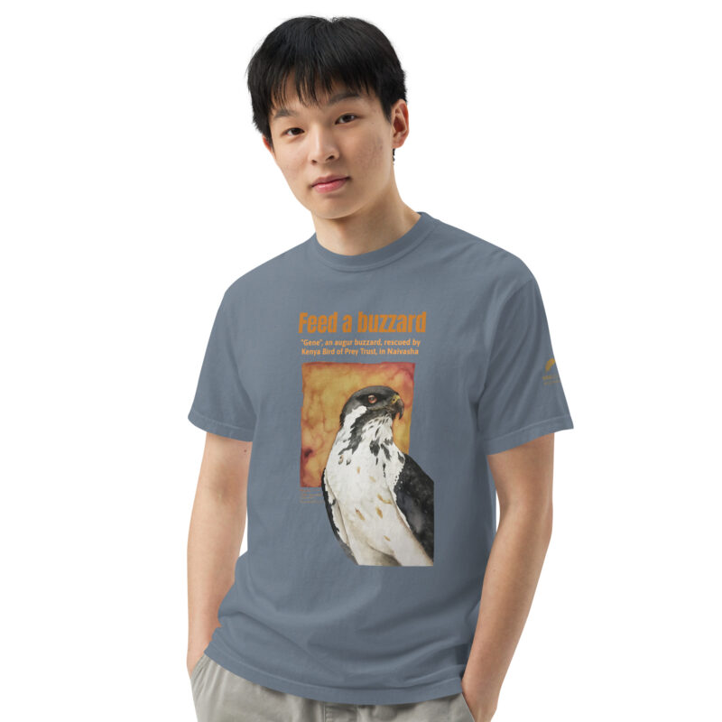 Unisex garment-dyed heavyweight t-shirt, feed the buzzards - Image 66