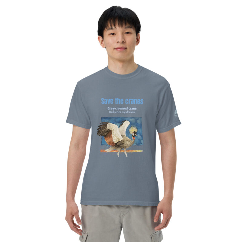 Unisex garment-dyed heavyweight t-shirt - Image 43
