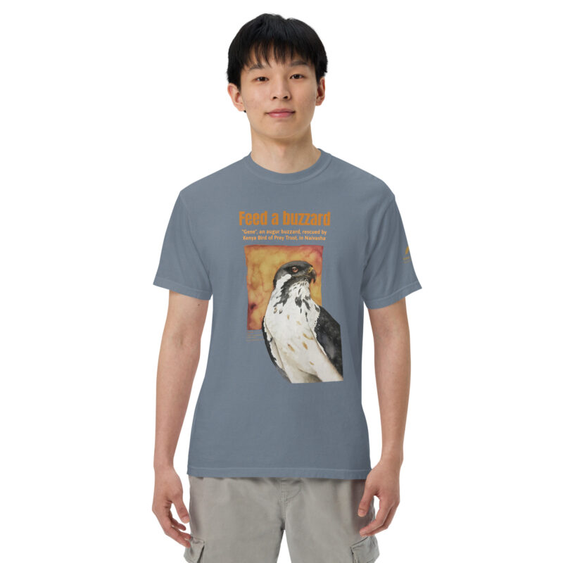 Unisex garment-dyed heavyweight t-shirt, feed the buzzards - Image 64