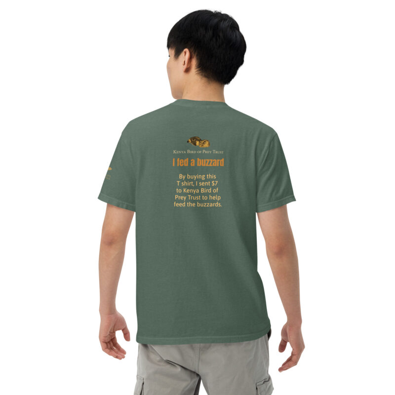 Unisex garment-dyed heavyweight t-shirt, feed the buzzards - Image 46