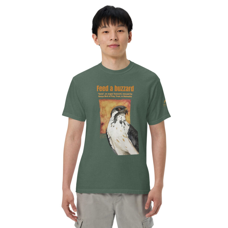 Unisex garment-dyed heavyweight t-shirt, feed the buzzards - Image 43
