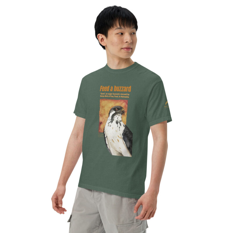 Unisex garment-dyed heavyweight t-shirt, feed the buzzards - Image 48