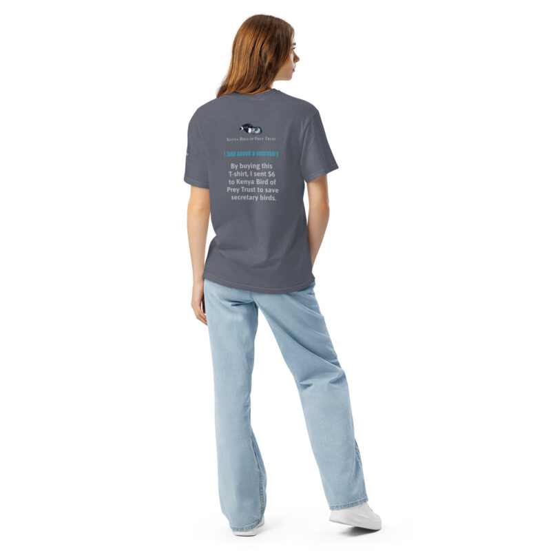 Unisex garment-dyed heavyweight t-shirt, save a secretary - Image 28