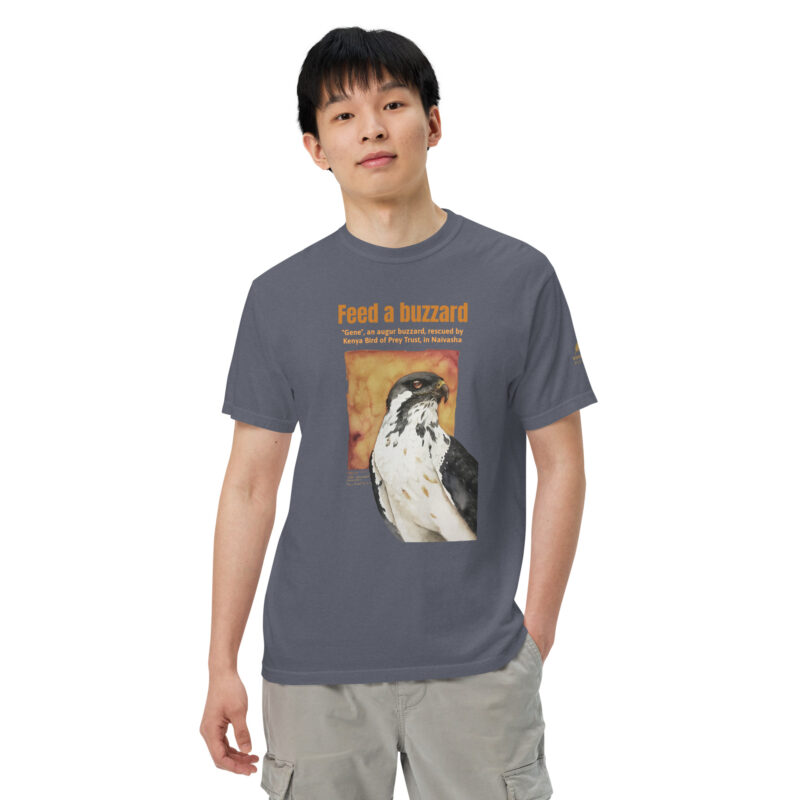 Unisex garment-dyed heavyweight t-shirt, feed the buzzards - Image 40