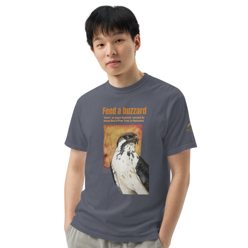 Unisex garment-dyed heavyweight t-shirt, feed the buzzards - Image 41