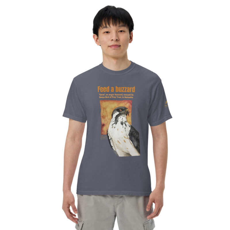 Unisex garment-dyed heavyweight t-shirt, feed the buzzards - Image 36