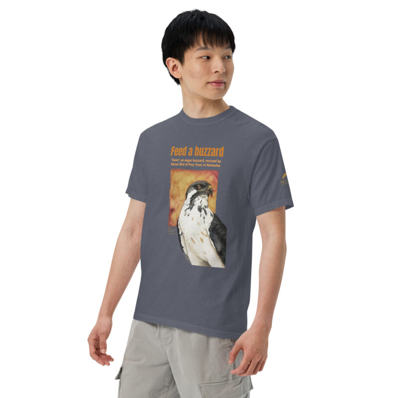 Unisex garment-dyed heavyweight t-shirt, feed the buzzards - Image 42