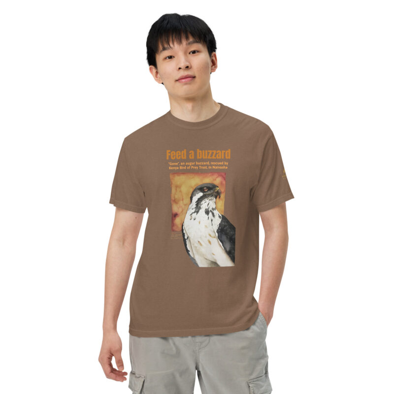 Unisex garment-dyed heavyweight t-shirt, feed the buzzards - Image 54