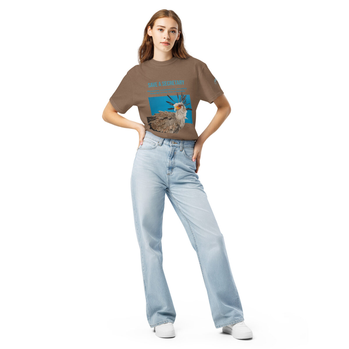 Unisex garment-dyed heavyweight t-shirt, save a secretary - Image 29