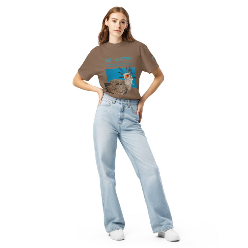 Unisex garment-dyed heavyweight t-shirt, save a secretary - Image 29