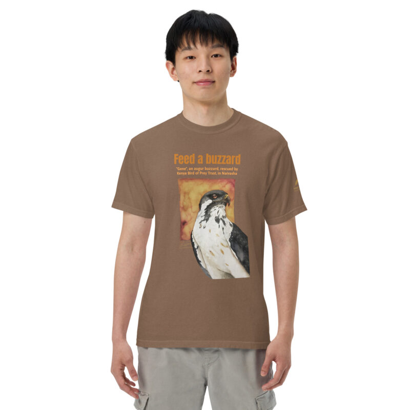 Unisex garment-dyed heavyweight t-shirt, feed the buzzards - Image 50