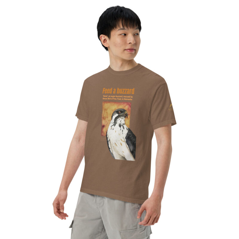 Unisex garment-dyed heavyweight t-shirt, feed the buzzards - Image 56