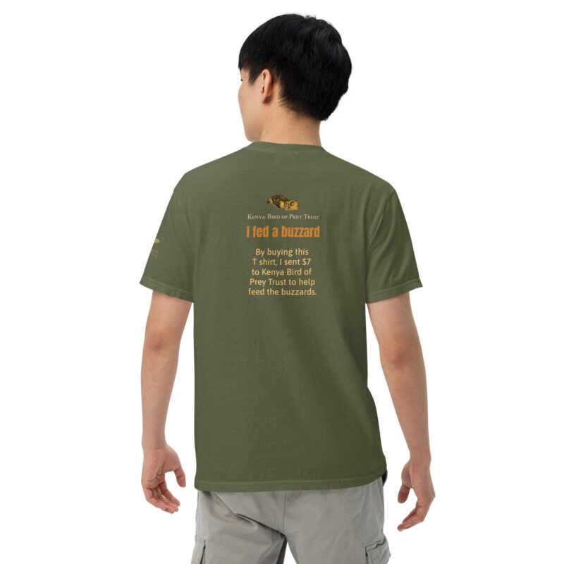 Unisex garment-dyed heavyweight t-shirt, feed the buzzards - Image 30