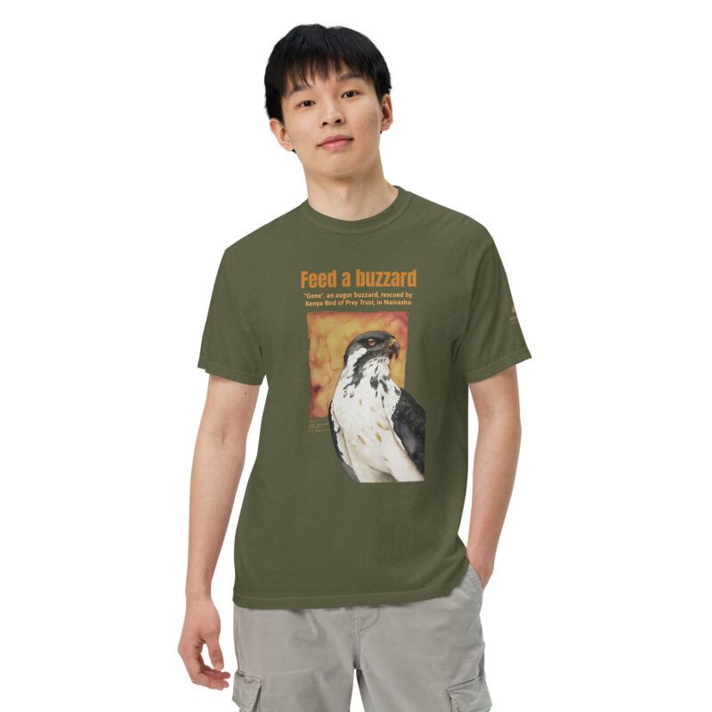 Unisex garment-dyed heavyweight t-shirt, feed the buzzards - Image 33
