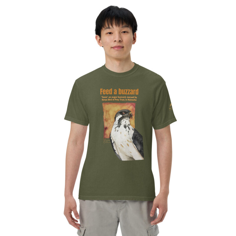 Unisex garment-dyed heavyweight t-shirt, feed the buzzards - Image 29