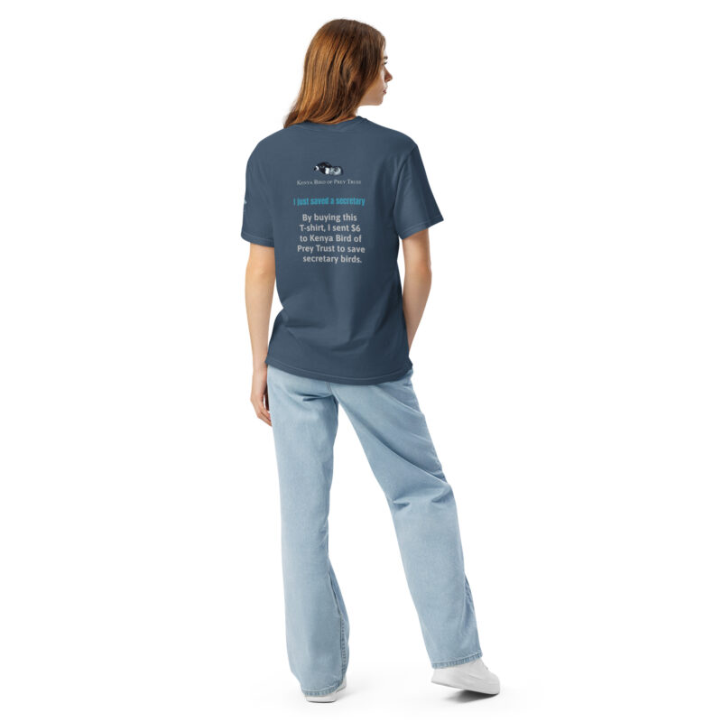 Unisex garment-dyed heavyweight t-shirt, save a secretary - Image 20