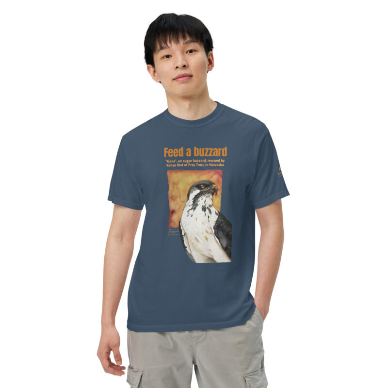 Unisex garment-dyed heavyweight t-shirt, feed the buzzards - Image 26