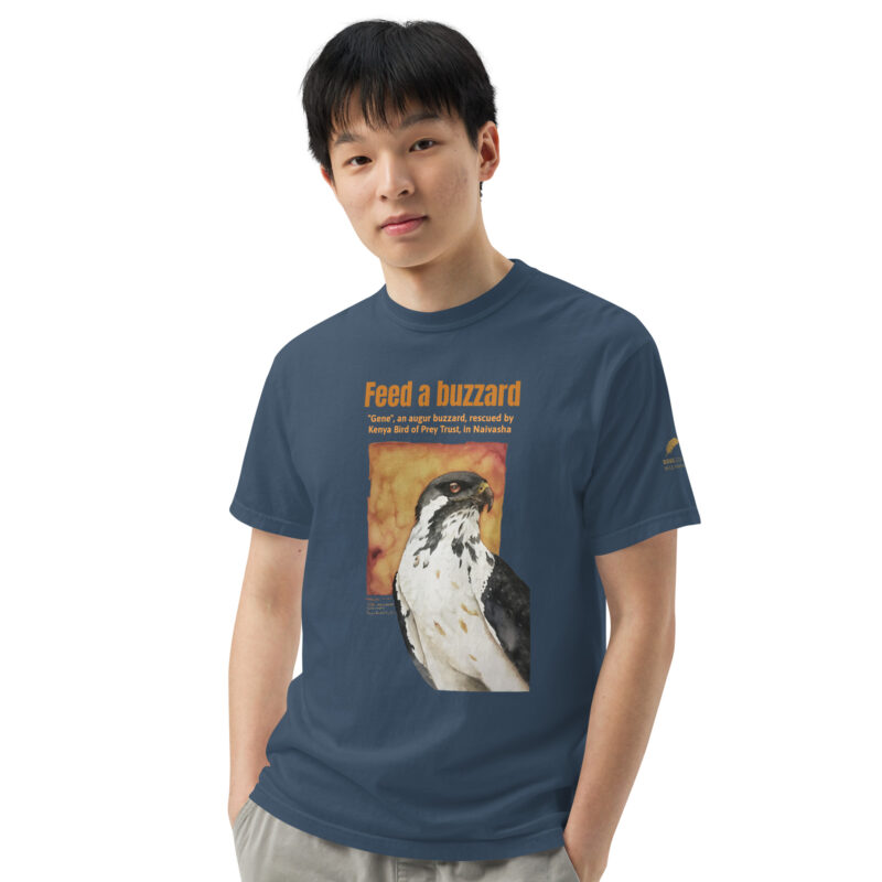 Unisex garment-dyed heavyweight t-shirt, feed the buzzards - Image 27