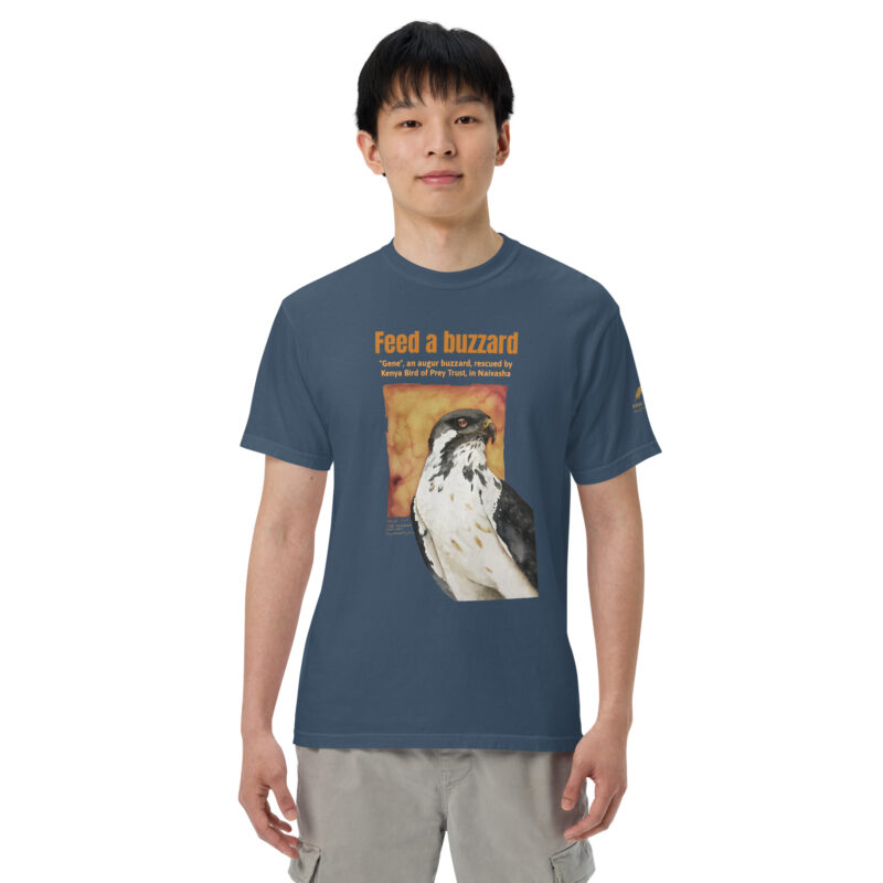 Unisex garment-dyed heavyweight t-shirt, feed the buzzards - Image 22