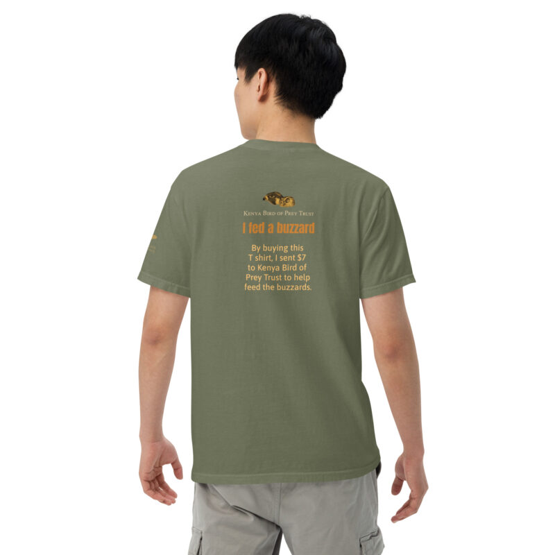 Unisex garment-dyed heavyweight t-shirt, feed the buzzards - Image 60