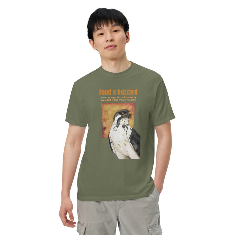 Unisex garment-dyed heavyweight t-shirt, feed the buzzards - Image 58