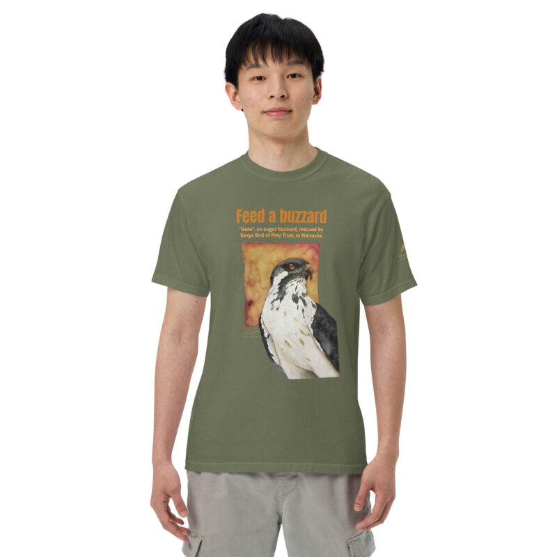 Unisex garment-dyed heavyweight t-shirt, feed the buzzards - Image 57