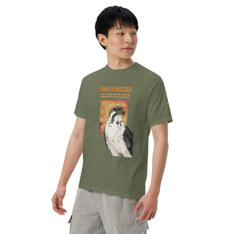 Unisex garment-dyed heavyweight t-shirt, feed the buzzards - Image 62