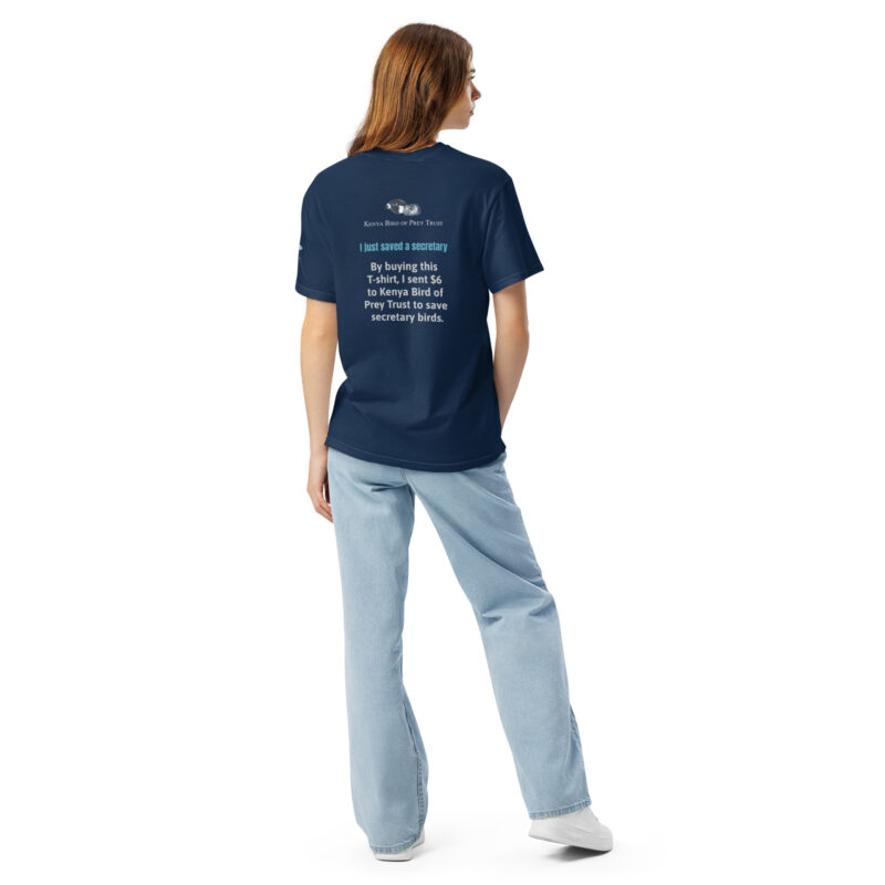 Unisex garment-dyed heavyweight t-shirt, save a secretary - Image 8