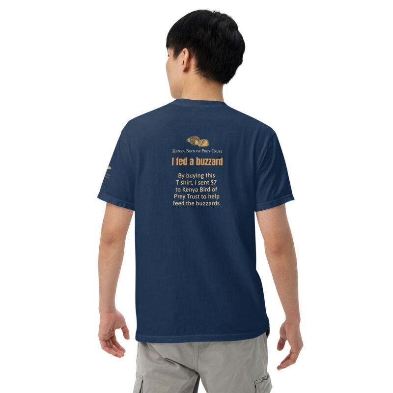 Unisex garment-dyed heavyweight t-shirt, feed the buzzards - Image 9