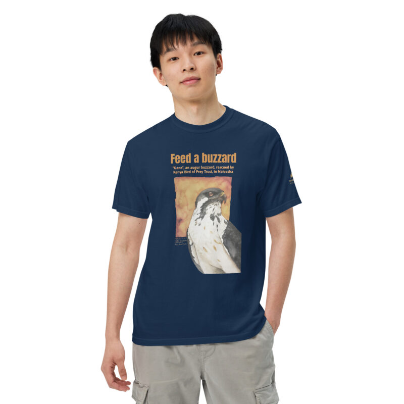 Unisex garment-dyed heavyweight t-shirt, feed the buzzards - Image 12