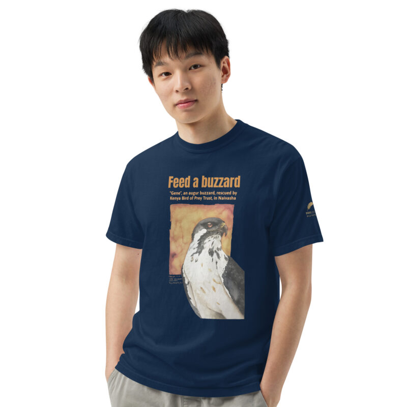 Unisex garment-dyed heavyweight t-shirt, feed the buzzards - Image 13