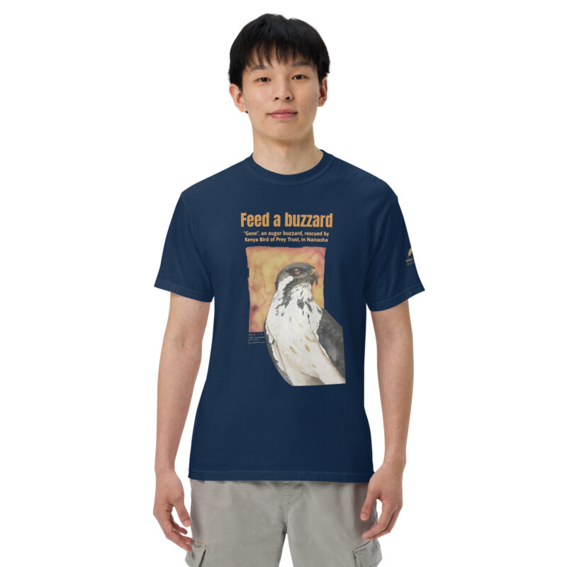 Unisex garment-dyed heavyweight t-shirt, feed the buzzards - Image 8