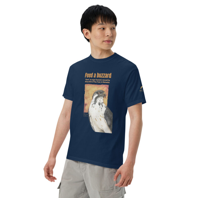 Unisex garment-dyed heavyweight t-shirt, feed the buzzards - Image 14