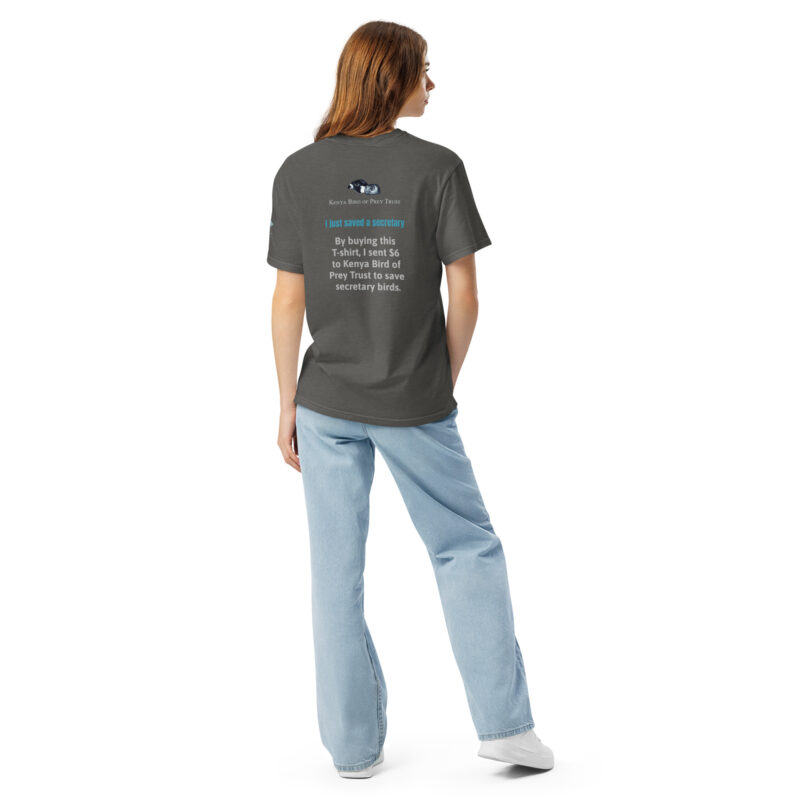 Unisex garment-dyed heavyweight t-shirt, save a secretary - Image 24