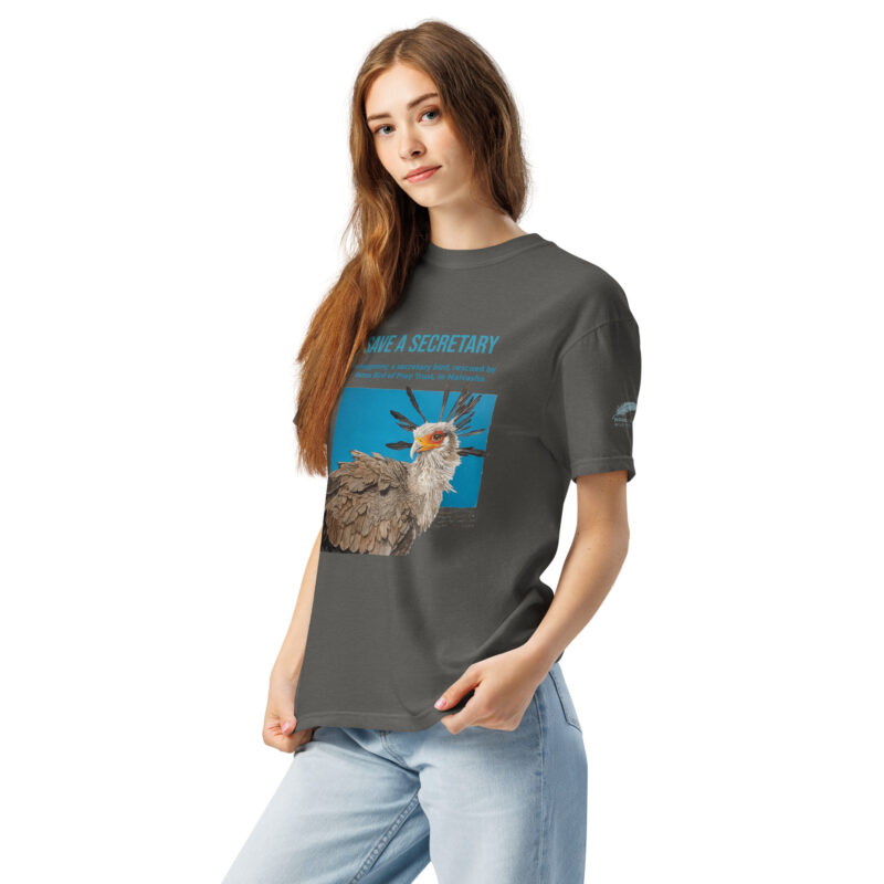 Unisex garment-dyed heavyweight t-shirt, save a secretary - Image 23