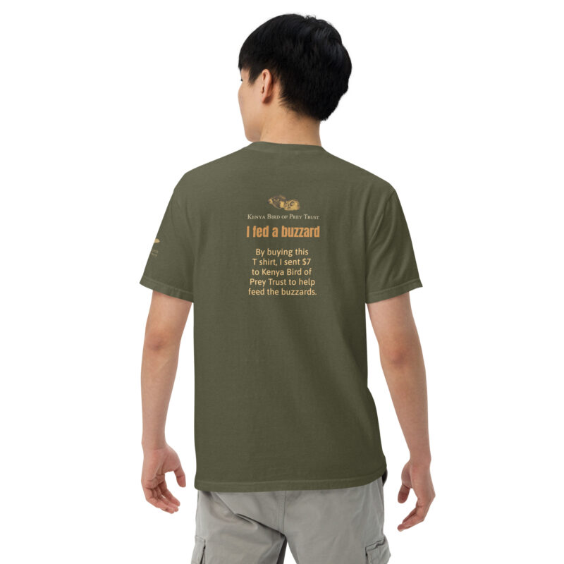 Unisex garment-dyed heavyweight t-shirt, feed the buzzards - Image 16