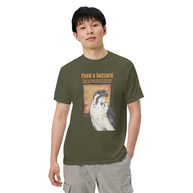 Unisex garment-dyed heavyweight t-shirt, feed the buzzards - Image 19