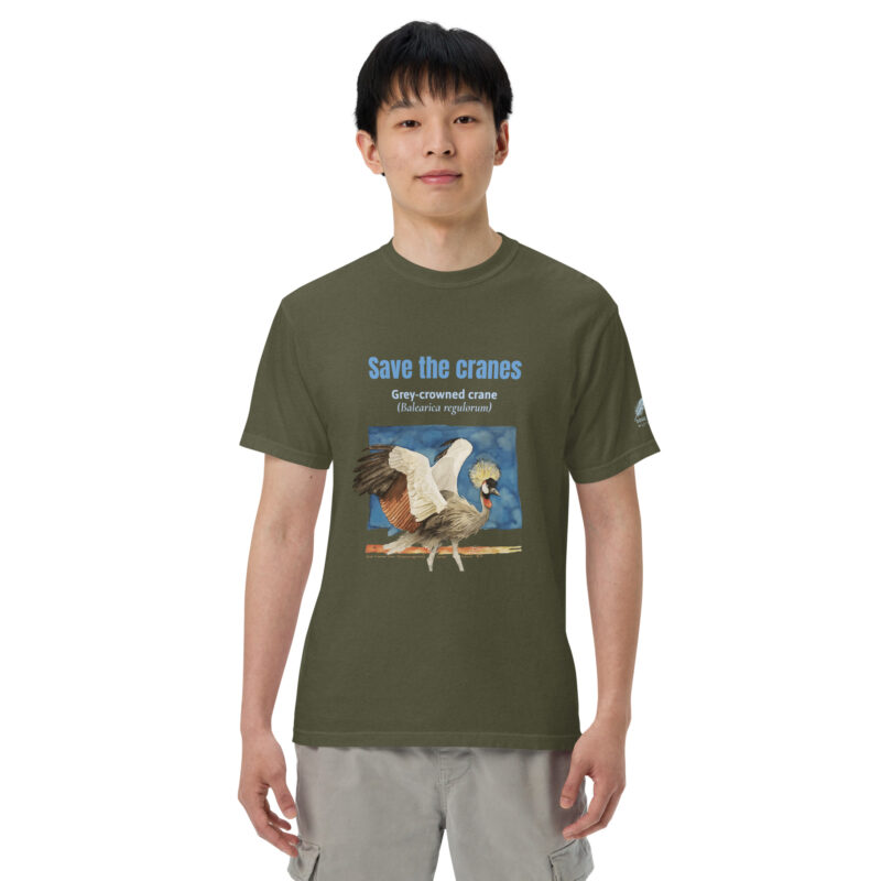 Unisex garment-dyed heavyweight t-shirt - Image 15