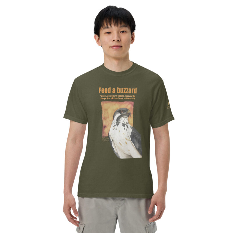 Unisex garment-dyed heavyweight t-shirt, feed the buzzards - Image 15