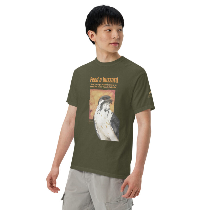 Unisex garment-dyed heavyweight t-shirt, feed the buzzards - Image 21
