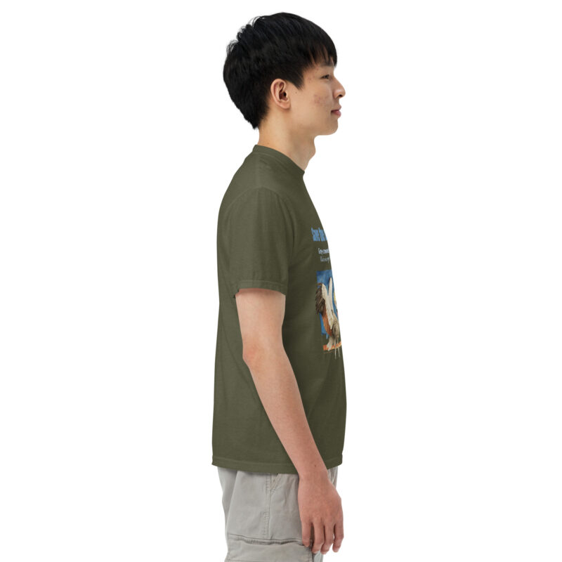 Unisex garment-dyed heavyweight t-shirt - Image 17