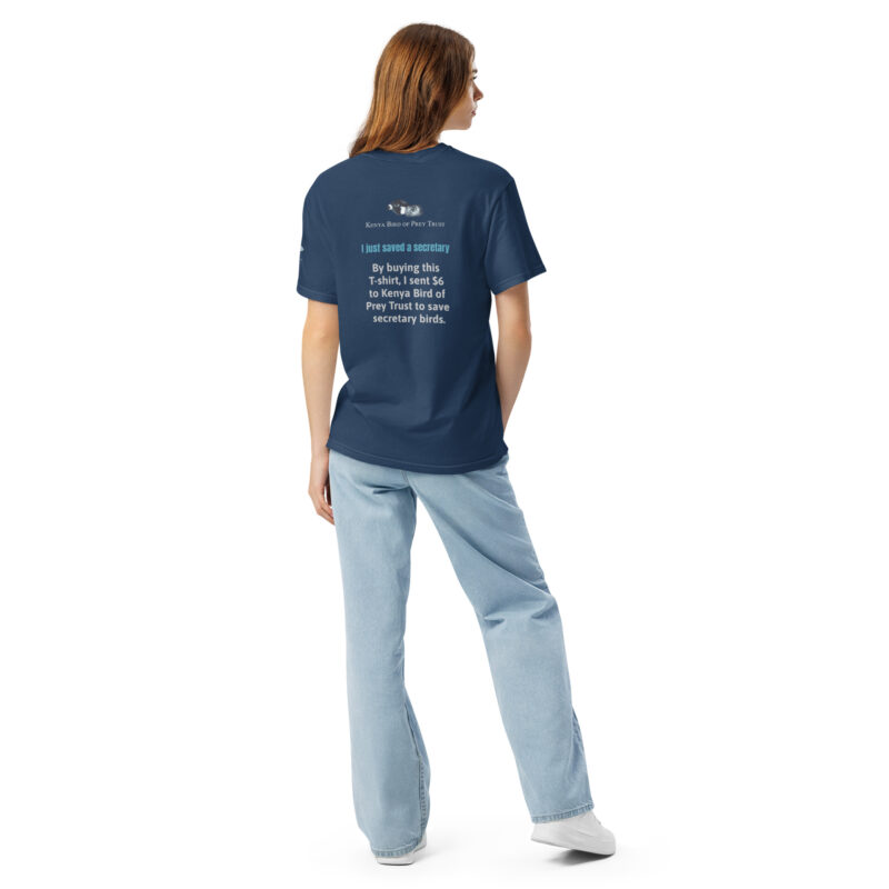 Unisex garment-dyed heavyweight t-shirt, save a secretary - Image 12