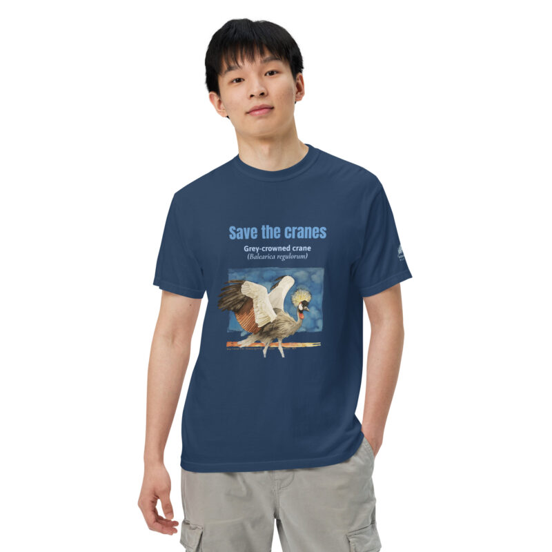 Unisex garment-dyed heavyweight t-shirt - Image 9