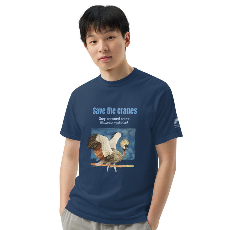 Unisex garment-dyed heavyweight t-shirt - Image 10